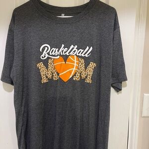 Basketball Mom Graphic T-Shirt